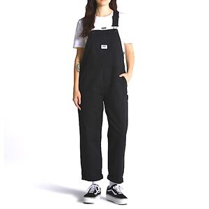 NWOT Vans Women's Ground Work Black Overalls Size M